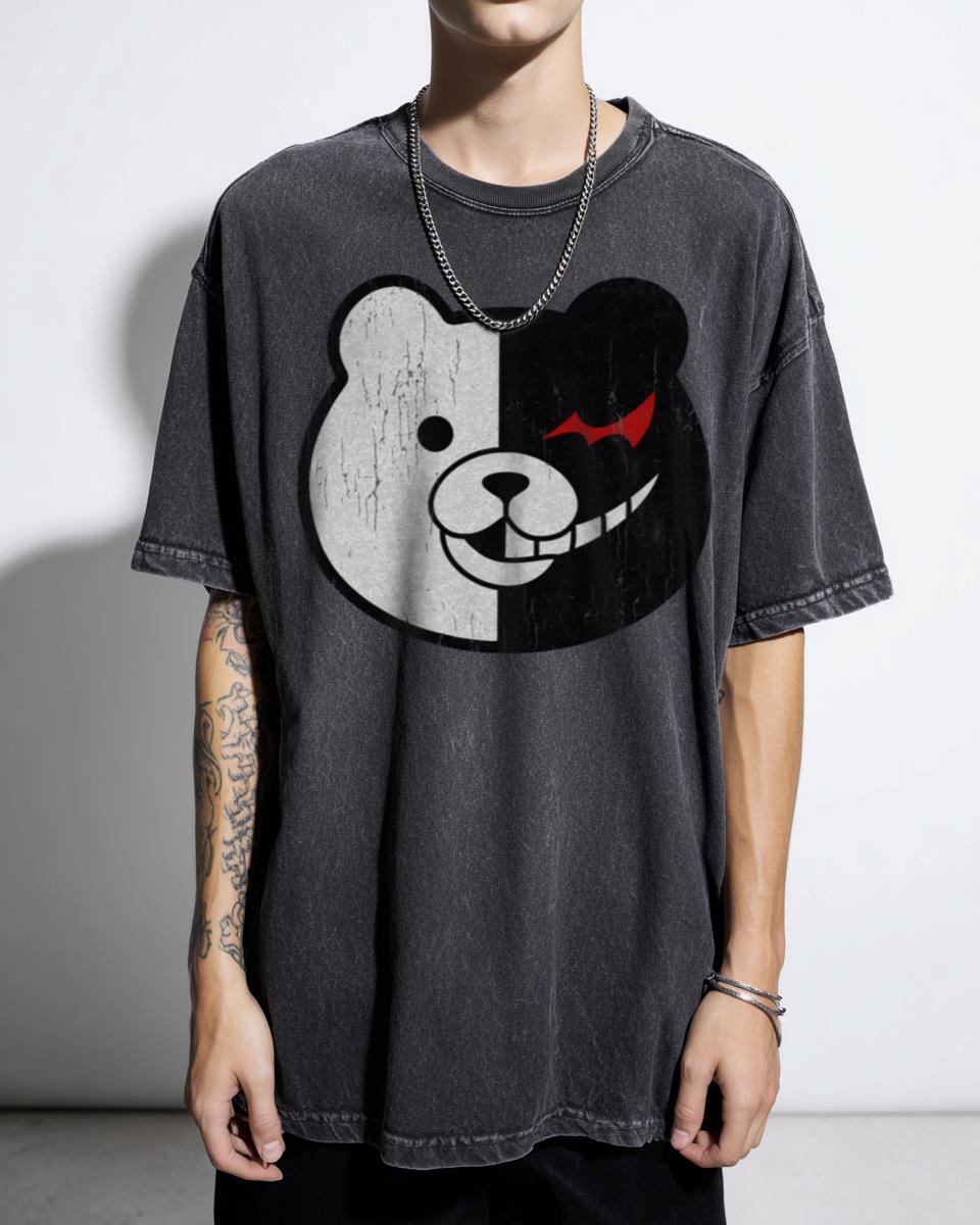 Danganronpa Monokuma Despair Bear T-Shirt - Anime Gaming Fan Unisex