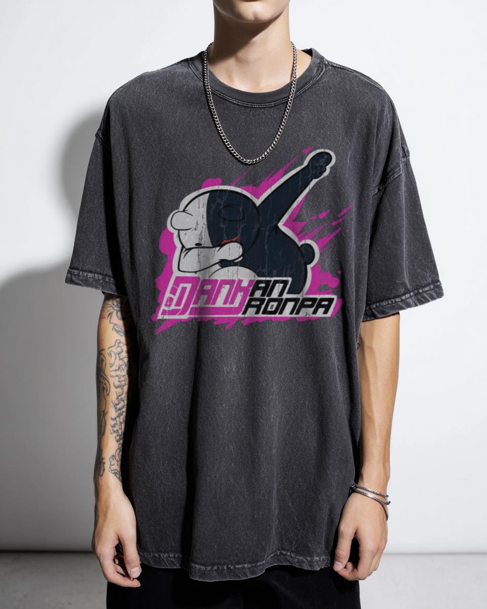 DANKanronpa Monokuma Dab T-Shirt | Danganronpa Anime Fan