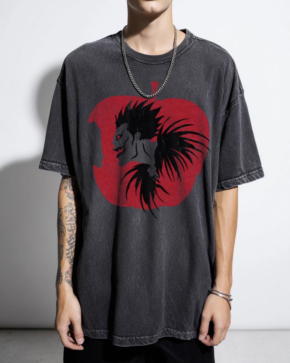 Dark Anime Soul Reaper Manga T-Shirt - Death Note Inspired Fan Art