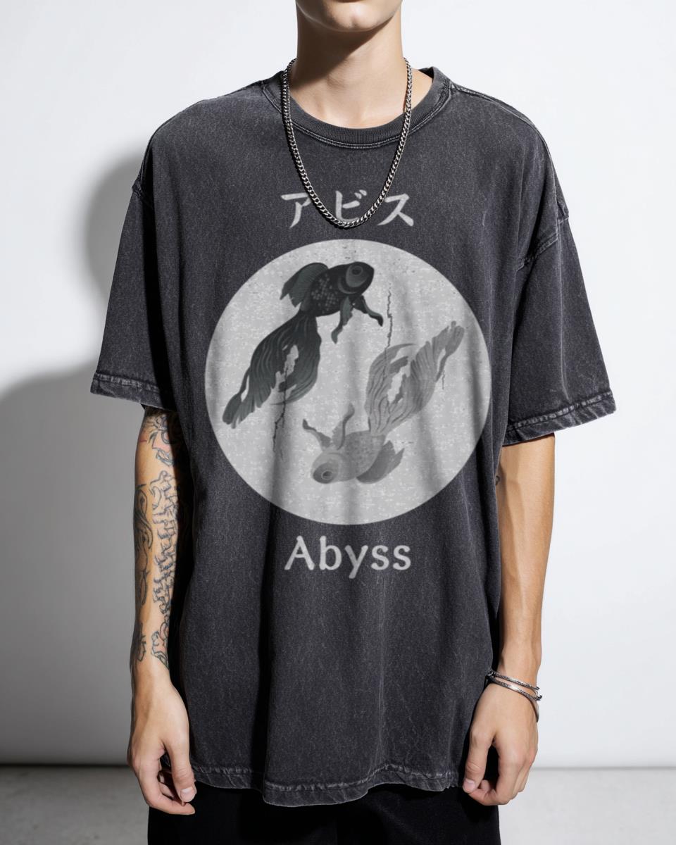 Dark Boys Abyss Shounen no Abyss Anime Manga T-Shirt - Horror Jump Manga Fan Art