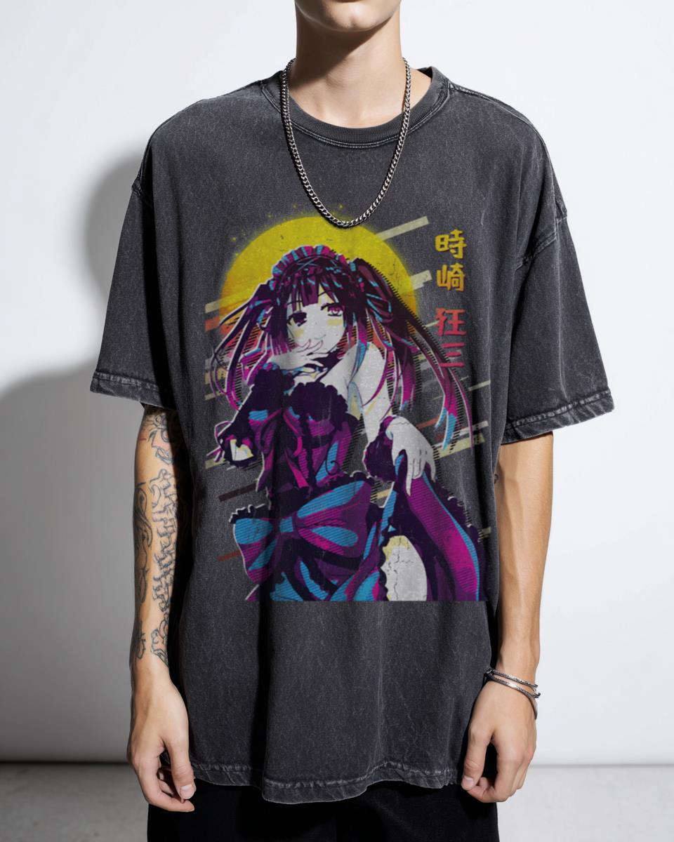 Date A Live Kurumi Tokisaki T-Shirt | Anime Waifu Art