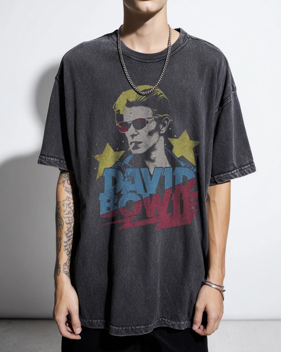 David Bowie Rock & Roll Tribute T-Shirt | Ziggy Stardust