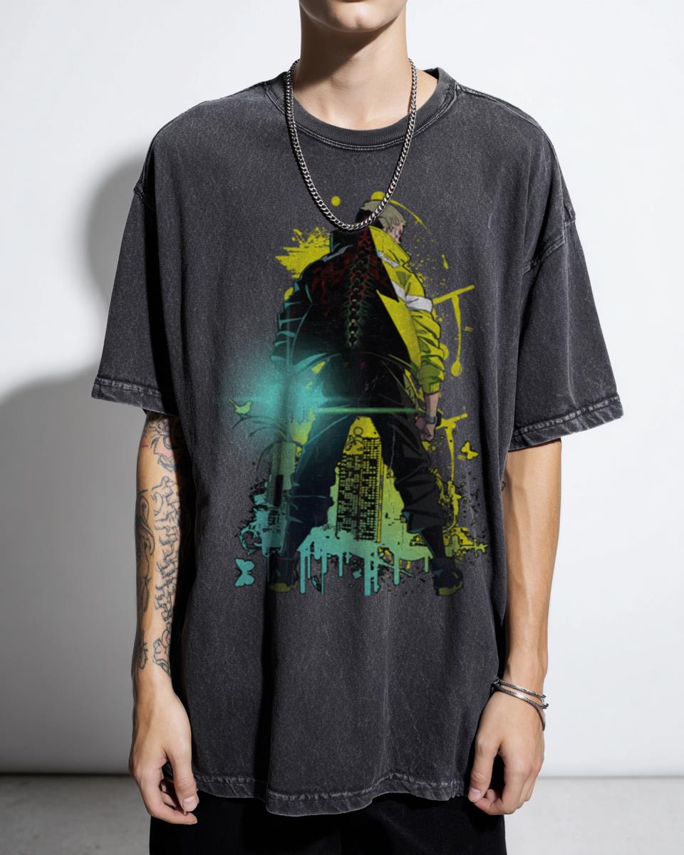 David Martinez Edgerunners Anime T-Shirt - Cyberpunk Sci-Fi Fan Gift