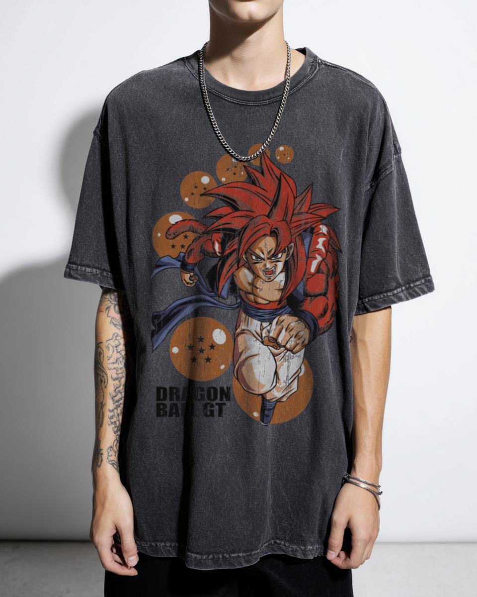 DBGT Gogeta SSJ4 T-Shirt | Dragon Ball Z Anime Fan Art Tee