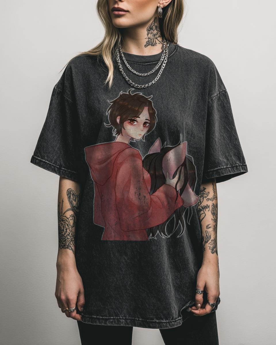 Dead By Daylight The Pig Anime Horror T-Shirt – Saw Game Fan Unisex