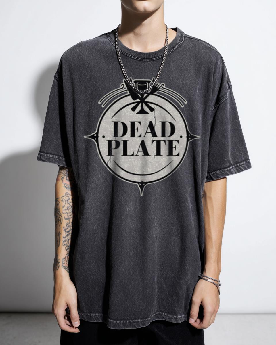 Dead Plate Anime Manga Comic T-Shirt - Japanese Horror Game Fan Art