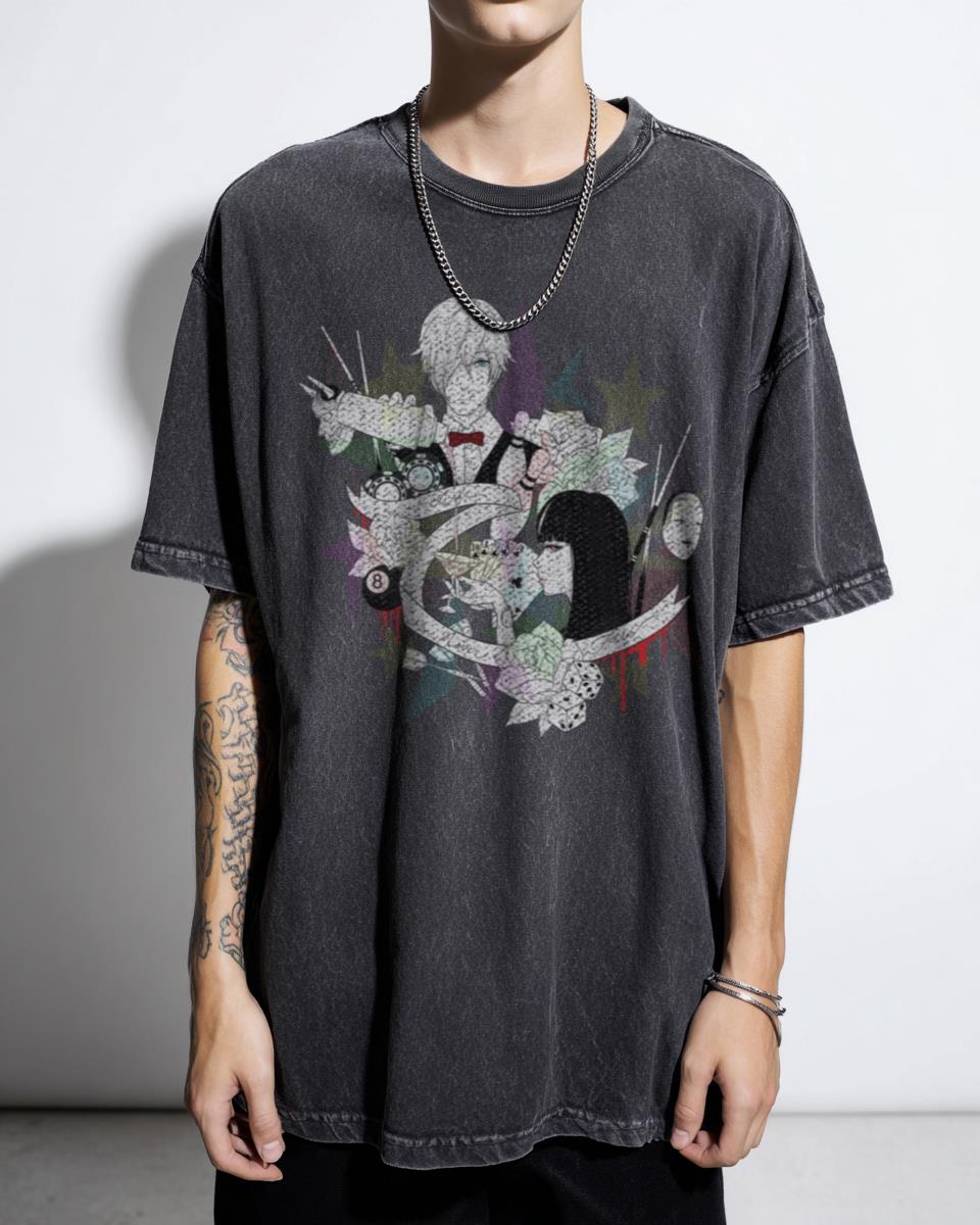 Death Parade Decim T-Shirt | Anime Psychological Thriller Tee