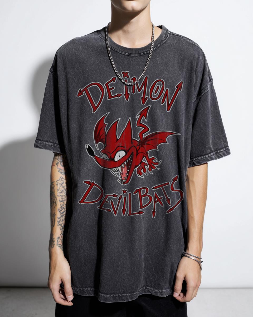 Deimon Devil Bats Eyeshield 21 Anime Football T-Shirt - Sports Manga Logo