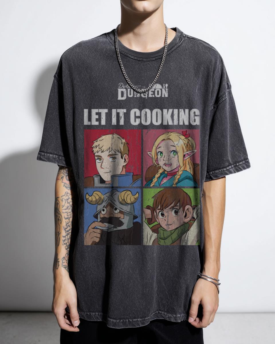 Delicious in Dungeon T-Shirt | Dungeon Meshi Anime Cooking Tee