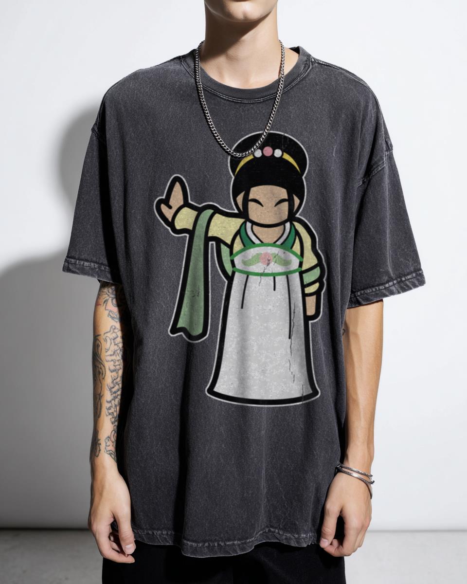 Dolled-up Toph Beifong Avatar Last Airbender Fan Art T-Shirt - Earthbending Gaang
