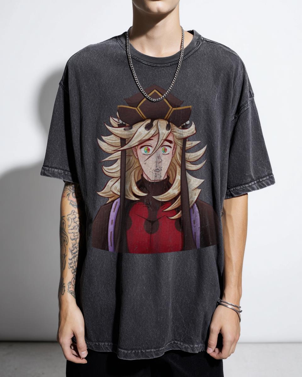 Doma Upper Moon 2 Anime T-Shirt - Demon Slayer Kizuki Douma Fan Art