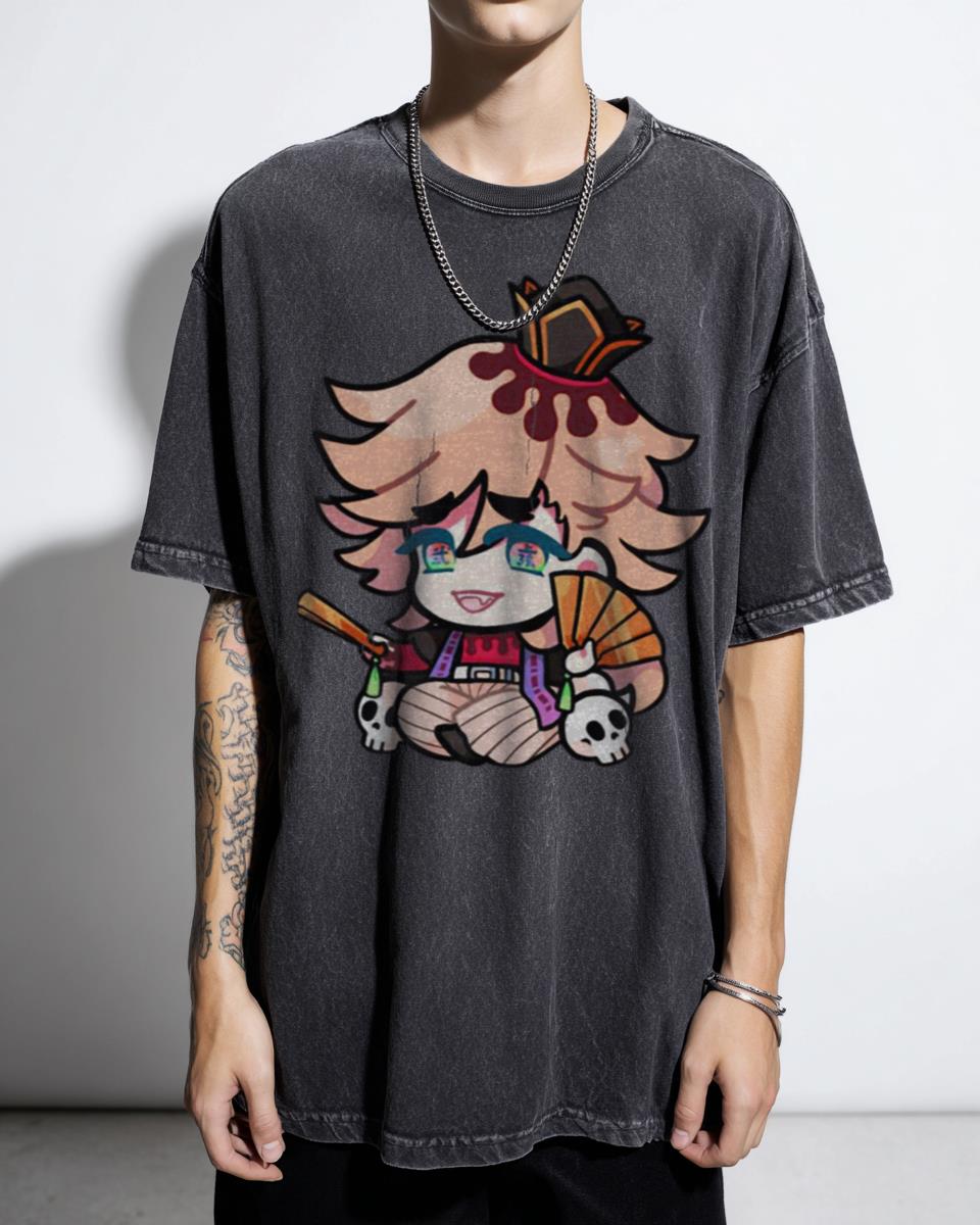 Doma Upper Moon 2 Anime T-Shirt - Demon Slayer Kizuki Douma Fan Art