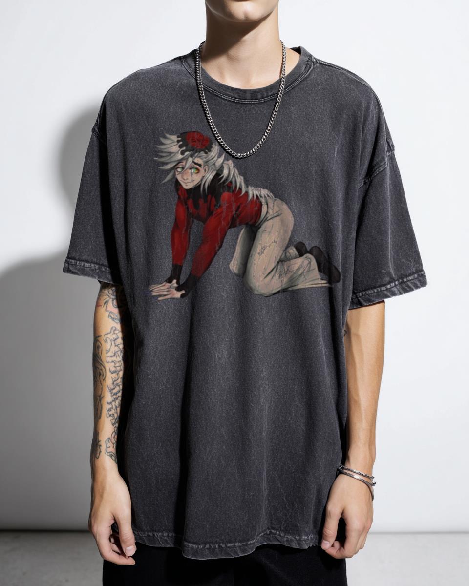 Doma Upper Moon 2 Anime T-Shirt - Demon Slayer Kizuki Douma Fan Art