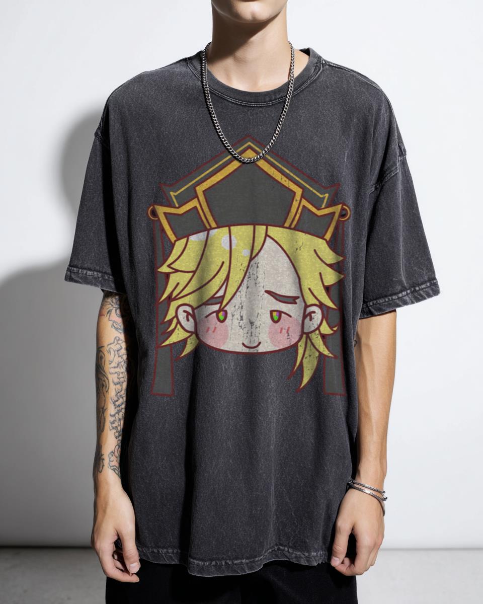 Doma Upper Moon 2 Kizuki Demon Slayer Aesthetic T-Shirt - Anime Manga Fan Unisex
