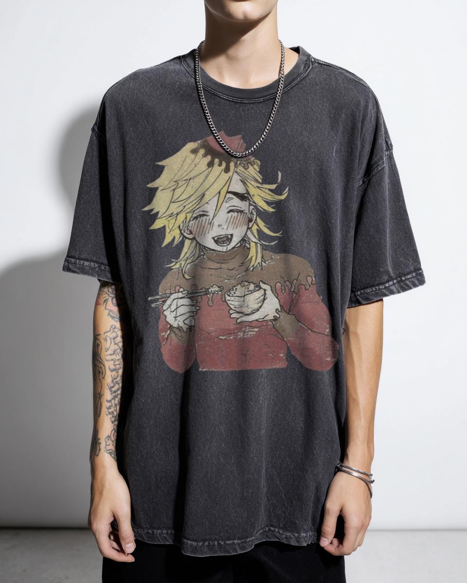 Doma Upper Moon 2 Kizuki Demon Slayer Aesthetic T-Shirt - Anime Manga Fan Unisex