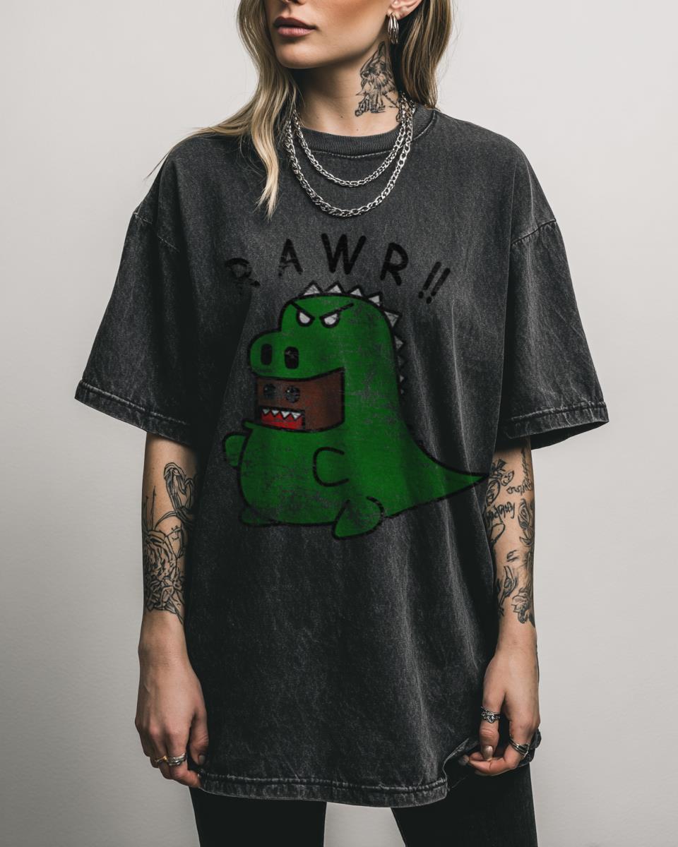 Domosaur T-Shirt | Cute Funny Domo Dinosaur Tee