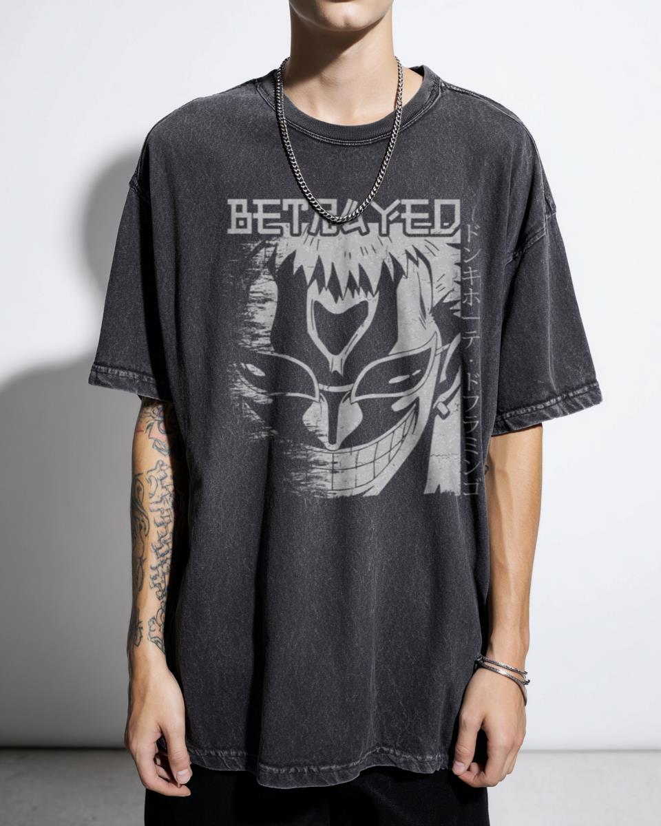 Donquixote Doflamingo T-Shirt | One Piece Anime Villain Tee