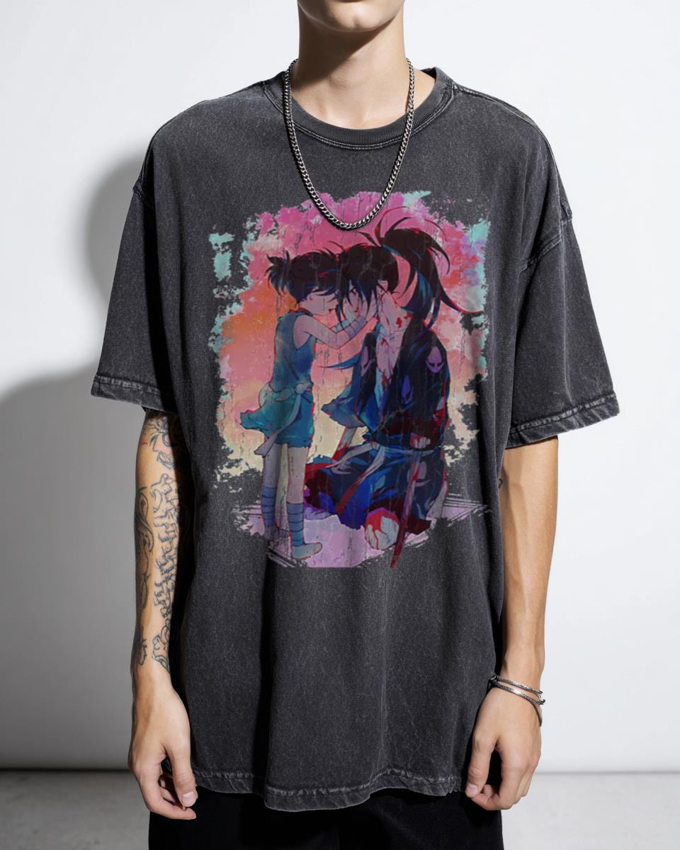 Dororo Hyakkimaru Samurai Anime T-Shirt - Manga Fan Gift