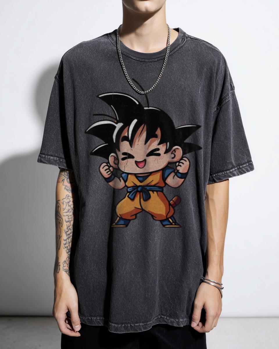 Dragon Ball Z Anime Graphic T-Shirt - Goku Super Saiyan Manga Fan