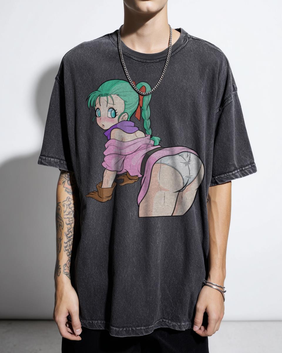 Dragon Ball Z Bulma Anime Graphic T-Shirt - Classic Manga Character Apparel