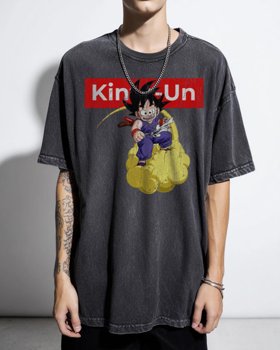 Dragon Ball Z 'Son Goku Kinto-Un' Flying Nimbus Anime T-Shirt - Super Saiyan Fan Unisex