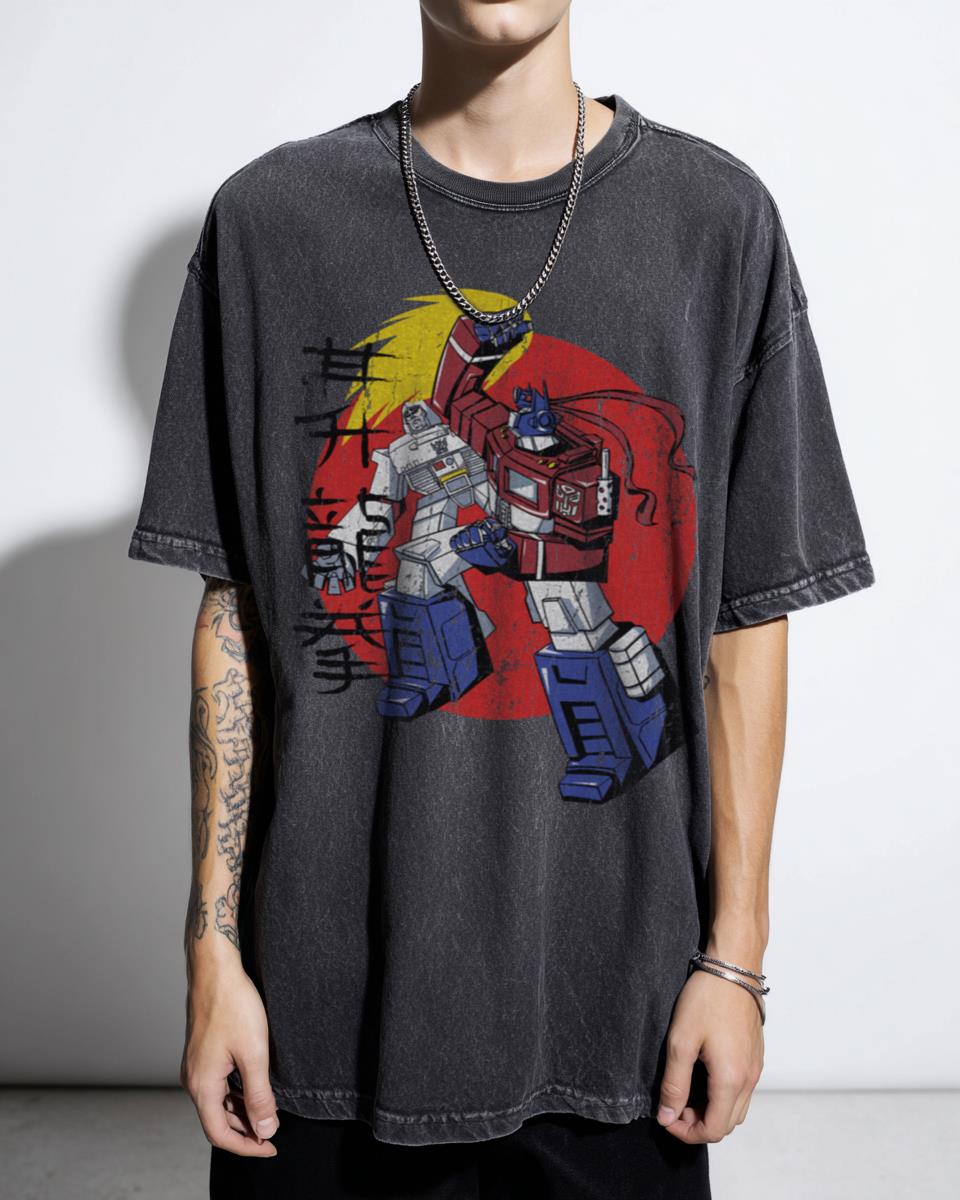 Dragon Punch Transformers Fan Tee | Optimus Prime Funny Shirt