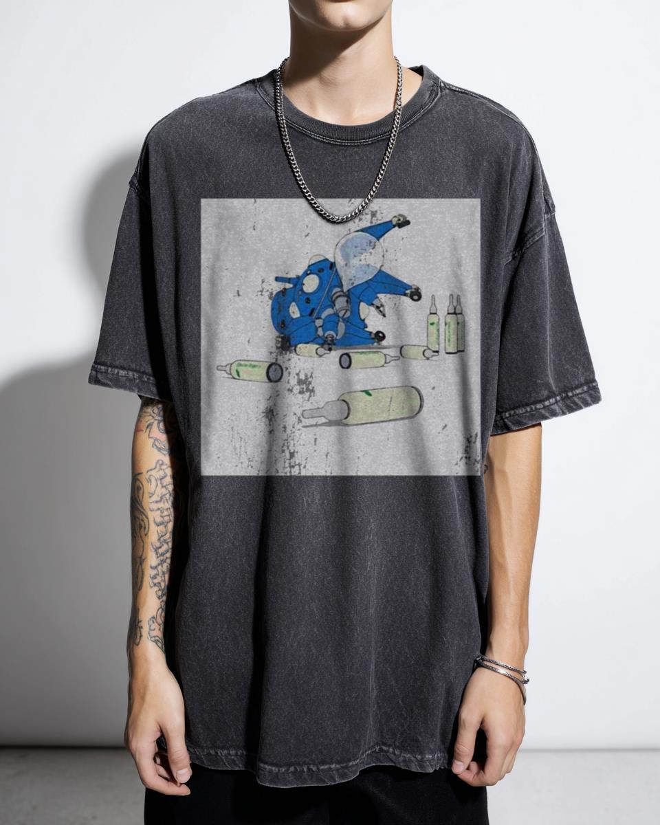 DrunkOnNaturalGas Ghost in the Shell Anime Tee | Tachikoma Fan Shirt