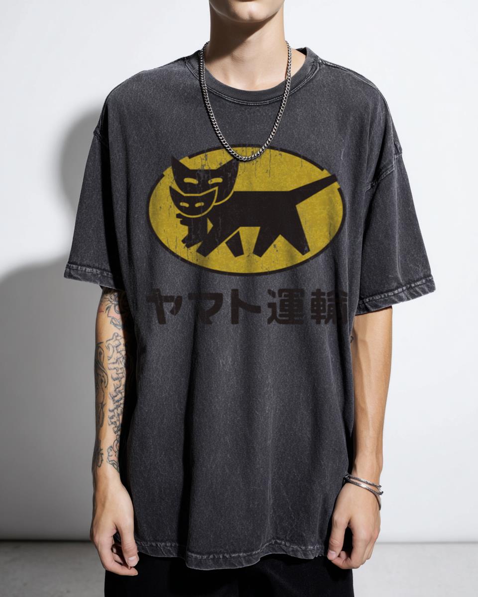 DUK FAT Yamato Transport Cat Tee | Japanese Anime Fan Shirt