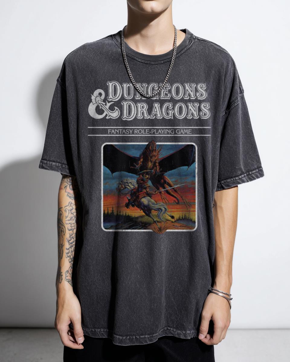 Dungeons & Dragons Expert Set Logo T-Shirt - Classic D&D RPG Gamer Gift