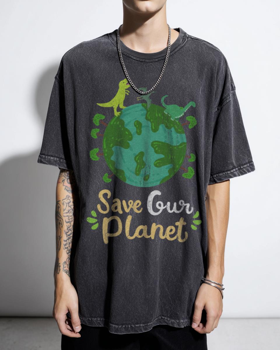 Earth Day Planet Environmentalist T-Shirt - Save Our Planet Eco Activist Unisex