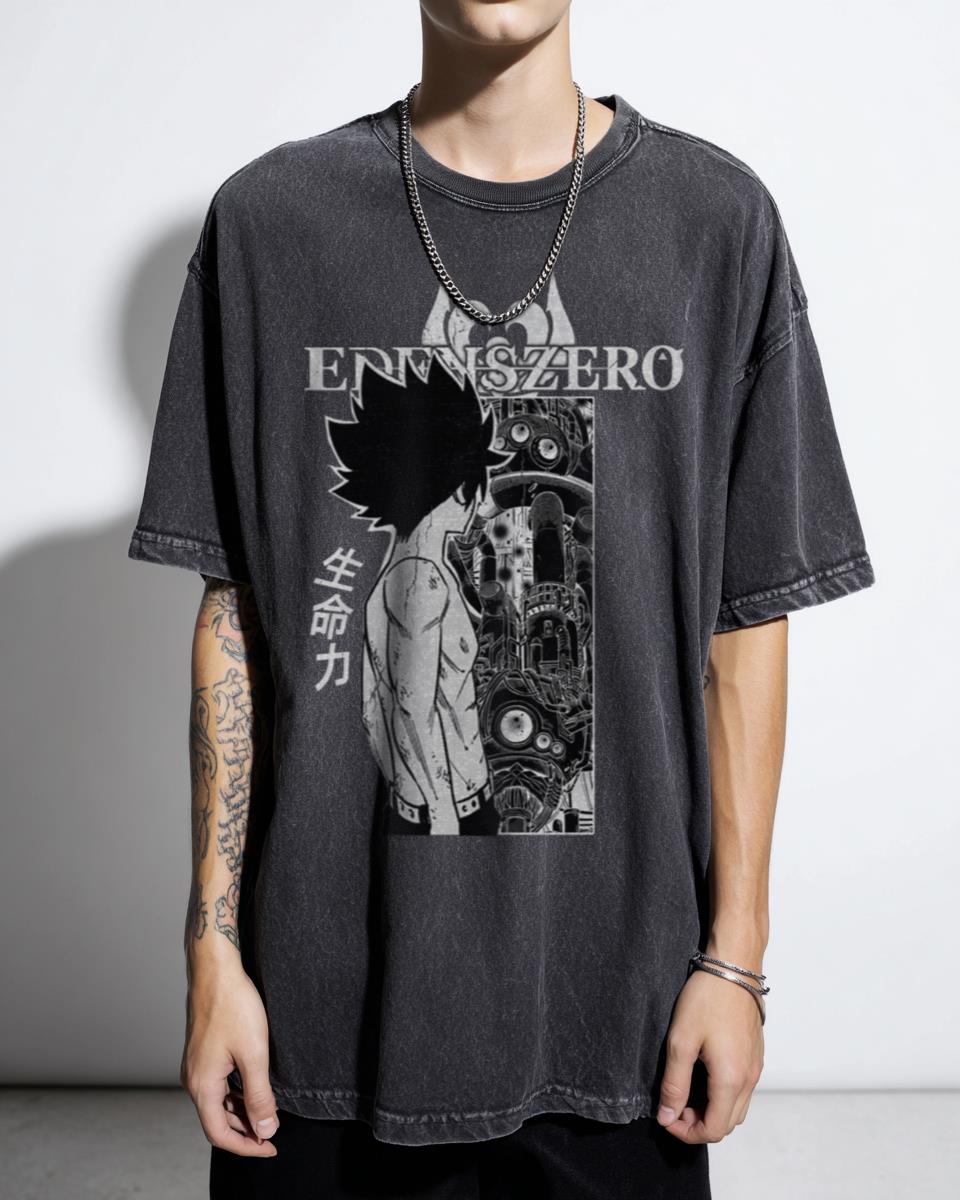 Edens Zero Belial Gore V1 Manga Anime T-Shirt - Shiki Granbell Rebecca Fan