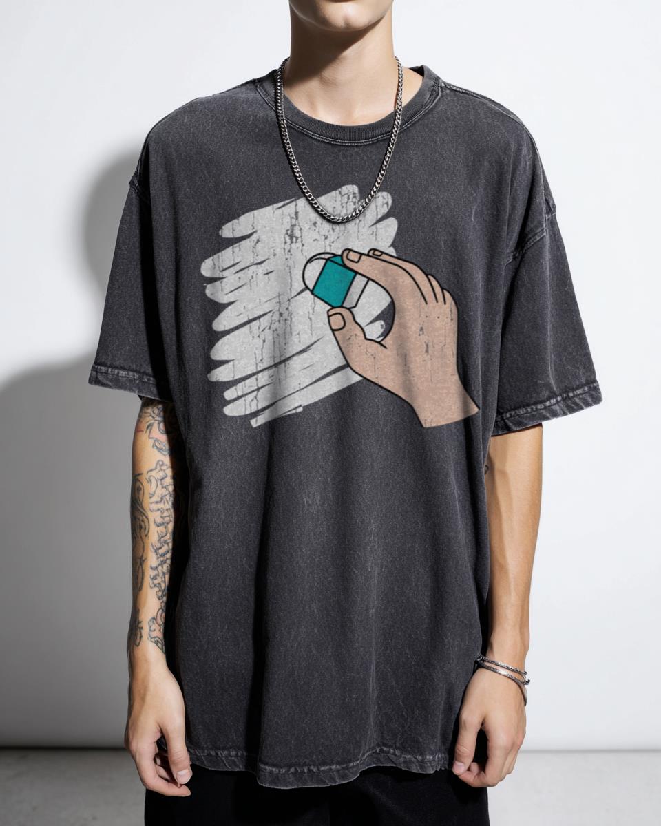 Educational Eraser Erase Chart Animal Wildlife T-Shirt - Teacher Student Gift