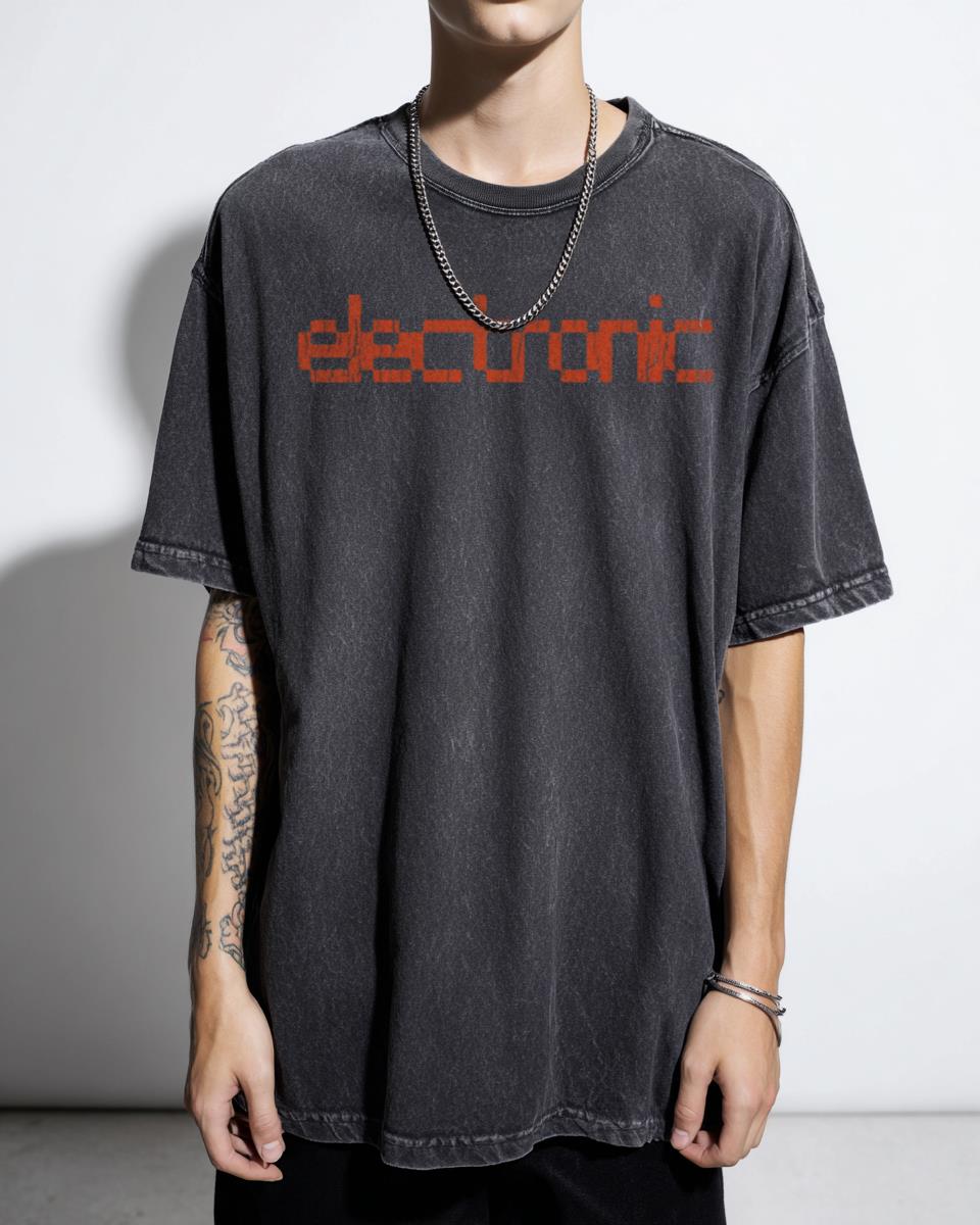 Electronic Music 80s 90s Retro T-Shirt | Synthpop New Order Tee