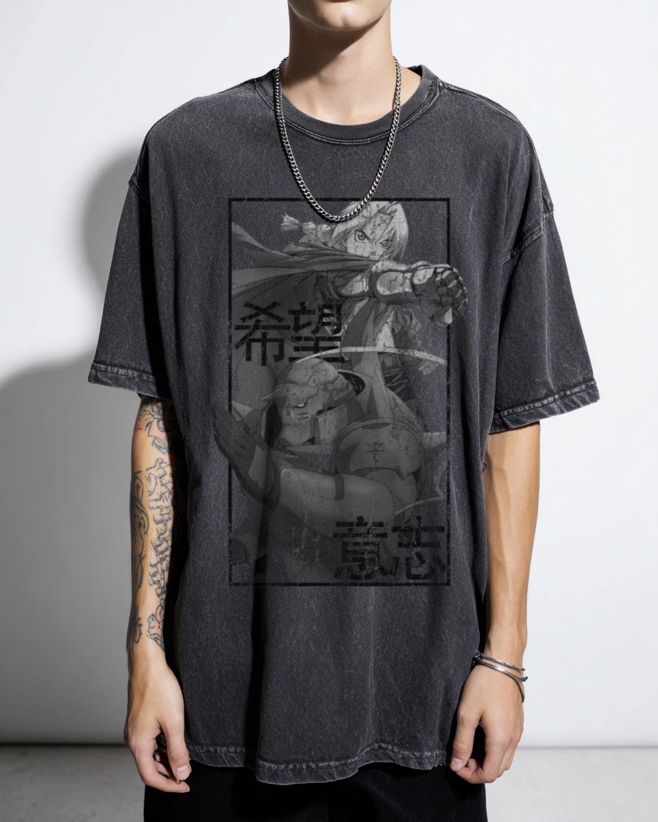 Elric Brothers Fullmetal Alchemist T-Shirt | FMA Anime Tee