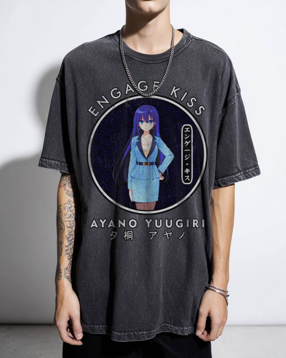 Engage Kiss Ayano Yuugiri Anime Manga T-Shirt - Project Kiss Fan Art