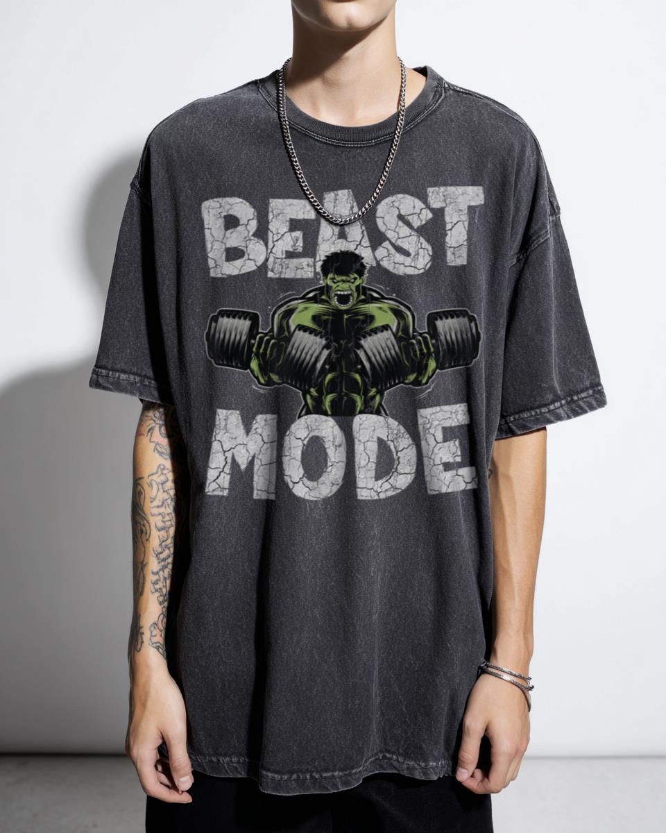 Epic 'BEAST MODE' Gym Workout T-Shirt - Incredible Smash Training Apparel