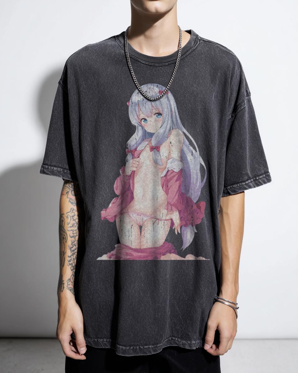 Eromanga Sensei Izumi Sagiri Anime T-Shirt - Kawaii Manga Girl Fan Unisex