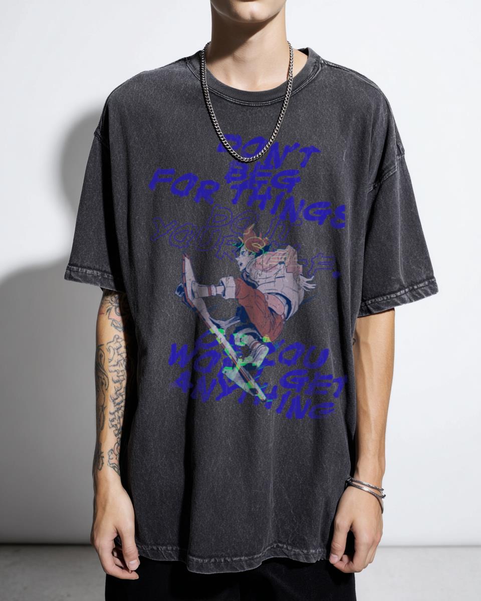 Eureka Seven Renton Thruston Manga T-Shirt - Gecko State Mech Anime Quote