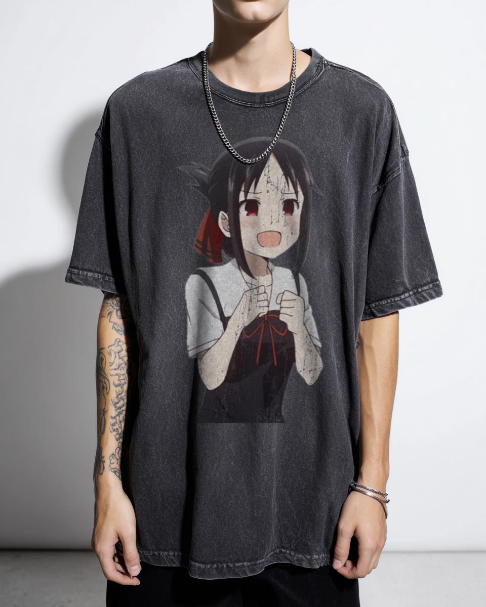 Excited Kaguya Shinomiya Anime T-Shirt - Kaguya-sama: Love Is War Manga Fan Unisex