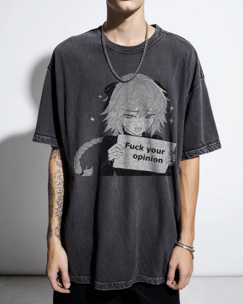 Fate Astolfo Femboy Opinion Meme T-Shirt | Fate/Grand Order Tee