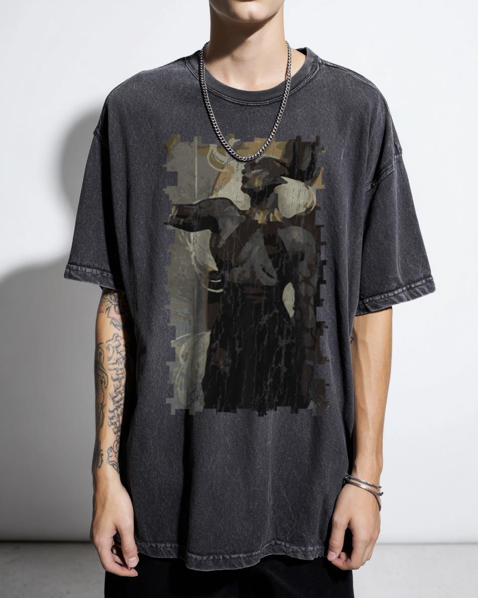 Female Qunari Tarot Card Dragon Age Inquisition T-Shirt - Fantasy Video Game Art Unisex