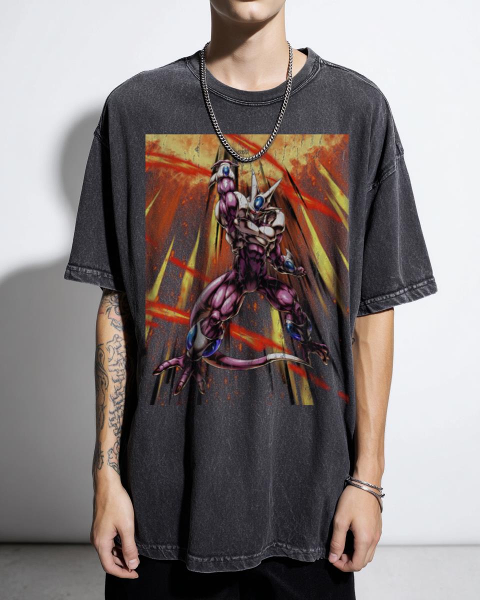 Final Form Cooler Dragon Ball Z Anime T-Shirt - Super Saiyan Villian Apparel
