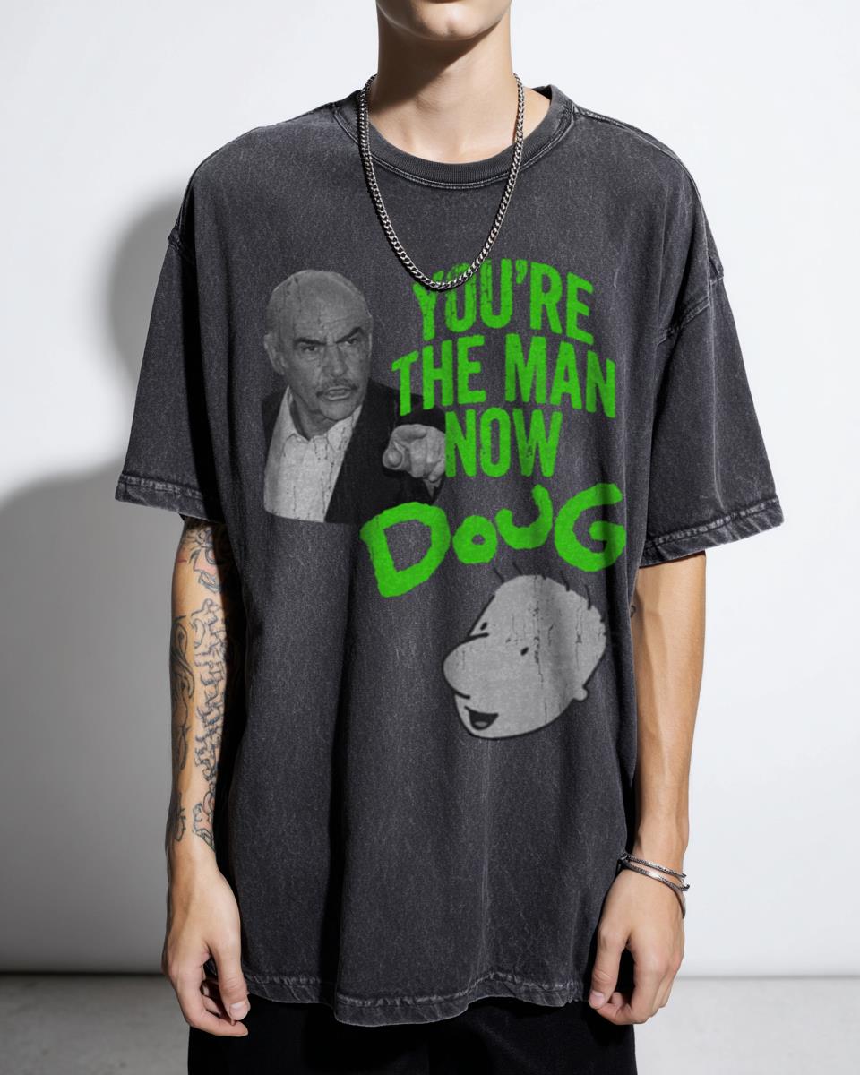 Finding Funnie Parody Acidwash T-Shirt | 90s Cartoon Bond Mashup