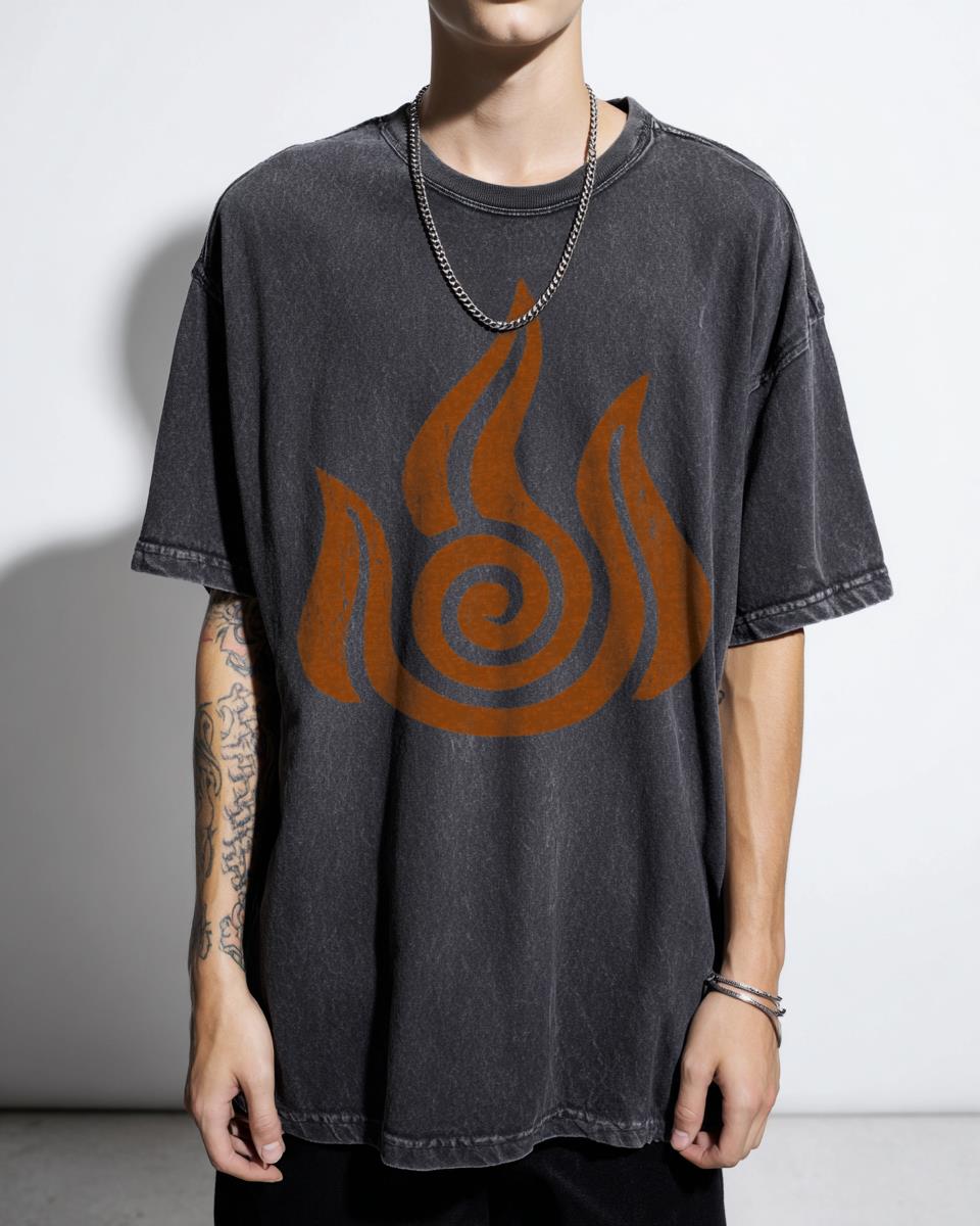 Firebender 3 Avatar The Last Airbender T-Shirt - Korra Fire Nation Fan Unisex