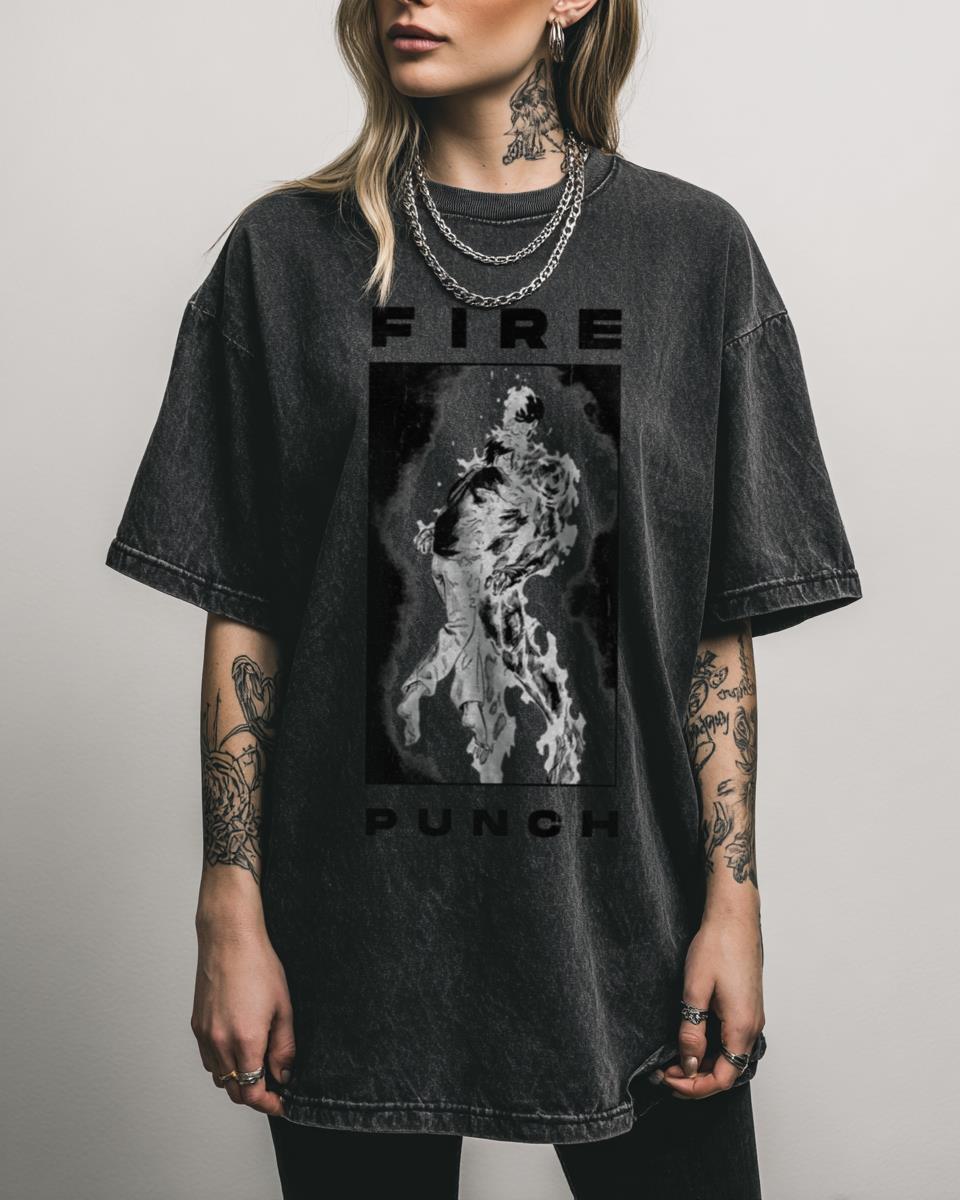 FIREPUNCH Agni and Togata Manga Panel T-Shirt – Tatsuki Fujimoto Chainsaw Man Fan Unisex