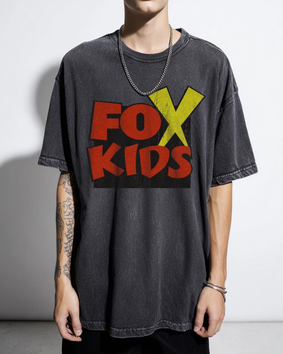 Fox Kids 90s Cartoons T-Shirt | Saturday Morning Retro Anime