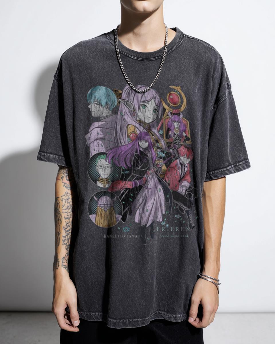 Frieren Sousou No Frieren Anime Fan Art Tee