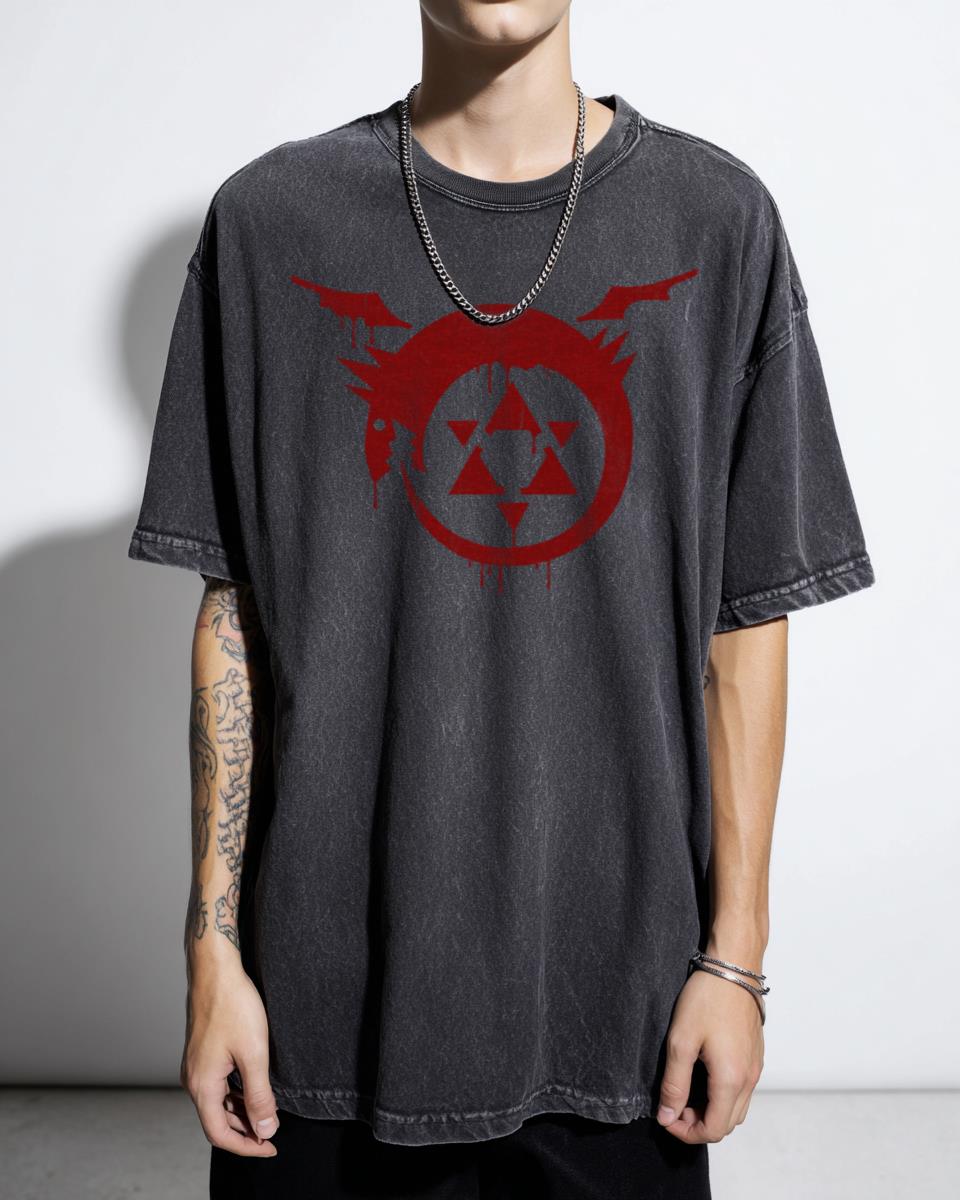 Fullmetal Alchemist Ouroboros Symbol T-Shirt - Alchemy Anime Fan Apparel