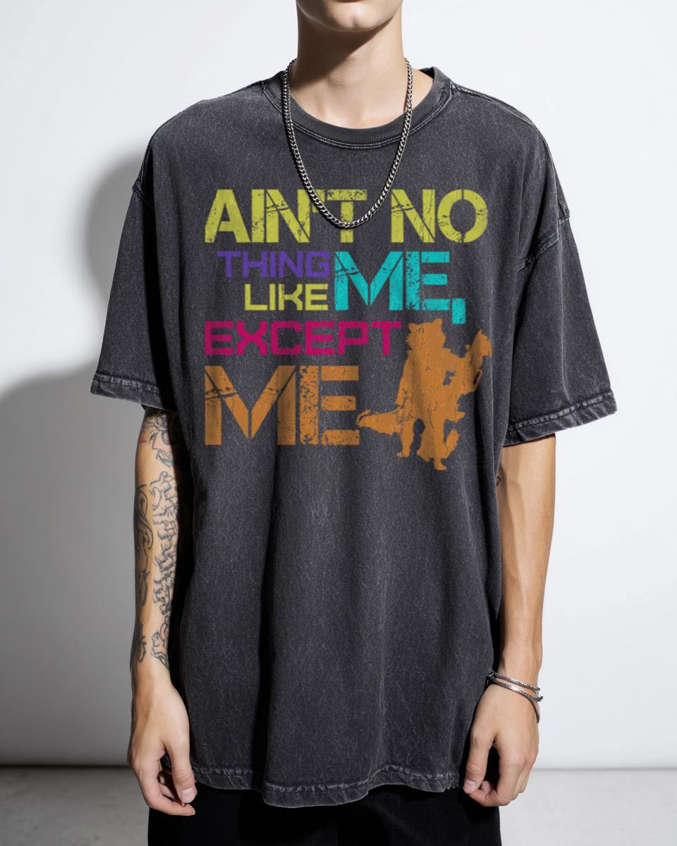 Funny Albedo Overlord Anime Quote T-Shirt - 'Ain't No Thing Like Me Except Me' Isekai Fan Tee