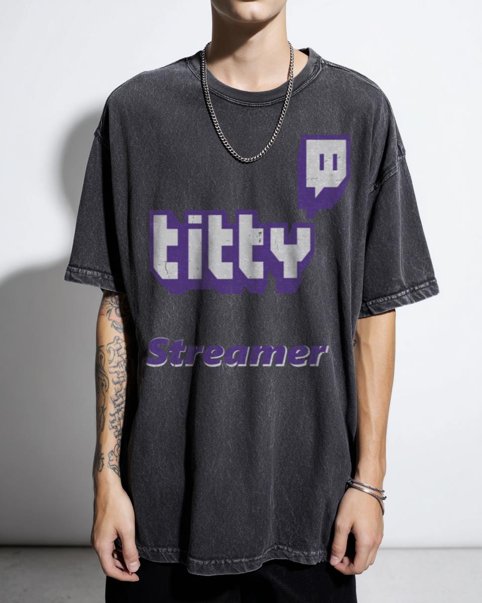 Funny Gaming Streamer Twitch T-Shirt - Epic Meme Culture Fan Tee